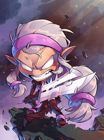 Emma Sacre [Krosmaster avec carte FR] - Krosmaster - OCCASION