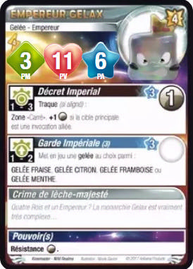 Empereur Gelax [Krosmaster avec carte EN] - Krosmaster - OCCASION
