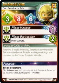Evangelyne [Krosmaster avec carte FR] - Krosmaster - OCCASION