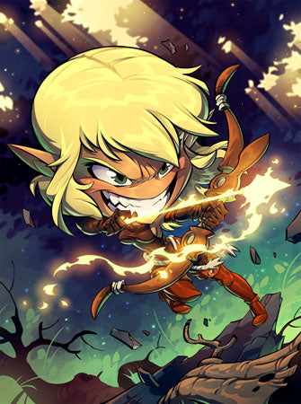 Evangelyne [Krosmaster avec carte FR] - Krosmaster - OCCASION