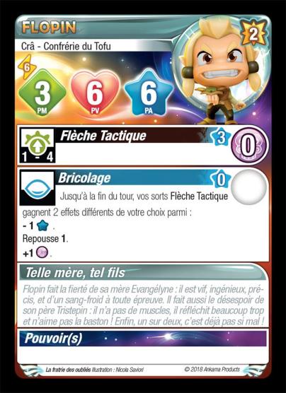 Flopin [Krosmaster avec carte FR] - Krosmaster - OCCASION