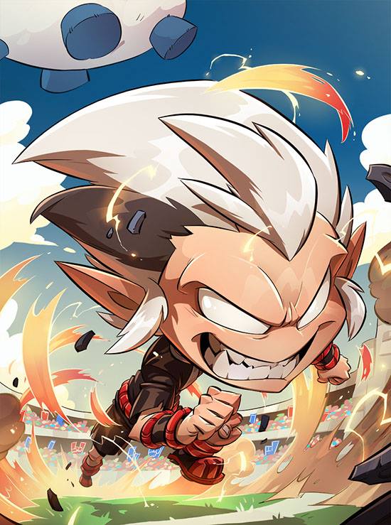 Franky Béry [Krosmaster avec carte FR] - Krosmaster - OCCASION