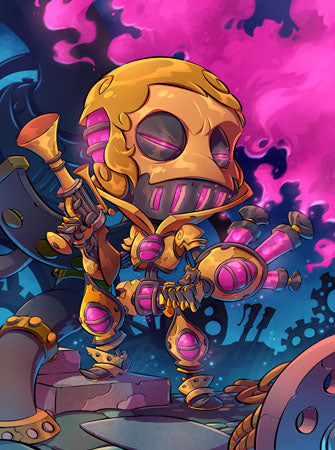 Gaspard Fay [Krosmaster avec carte FR] - Krosmaster - OCCASION