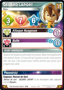 Gegard Laport [Krosmaster avec carte FR] - Krosmaster - OCCASION