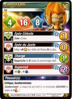 Goultard [Krosmaster avec carte FR] - Krosmaster - OCCASION