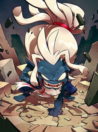 Goultard le Barbare [Krosmaster avec carte FR] - Krosmaster - OCCASION