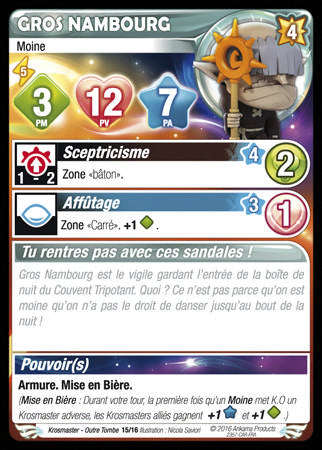 Gros Nambourg [Krosmaster avec carte FR] - Krosmaster - OCCASION