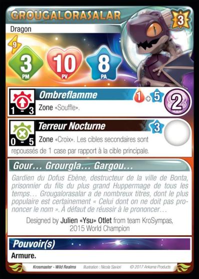 Grougalorasalar [Krosmaster avec carte FR] - Krosmaster - OCCASION