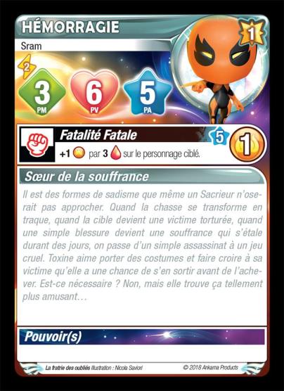 Hémorragie [Krosmaster avec carte FR] - Krosmaster - OCCASION