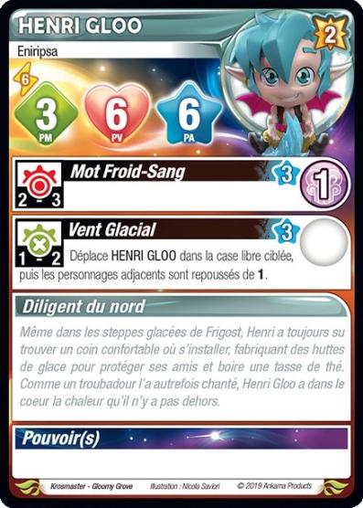 Henri Gloo [Krosmaster avec carte FR] - Krosmaster - OCCASION