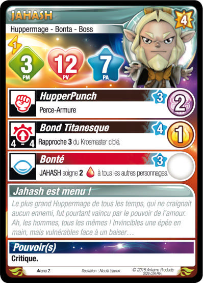 Jahash [Krosmaster avec carte FR] - Krosmaster - OCCASION