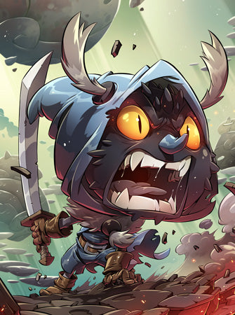 Joris - Bretteur [Krosmaster avec carte FR] - Krosmaster - OCCASION