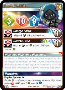 Joris - Maître [Krosmaster avec carte FR] - Krosmaster - OCCASION