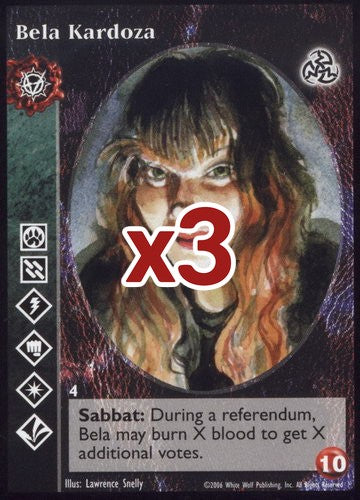 Bela Kardoza [Third set] - VTES CCG