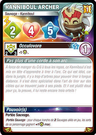 Kanniboul Archer [Krosmaster avec carte IT] - Krosmaster - OCCASION