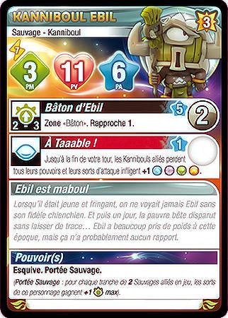Kanniboul Ebil [Krosmaster avec carte IT] - Krosmaster - OCCASION