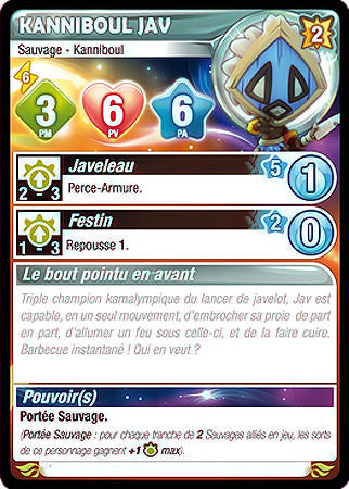 Kanniboul Jav [Krosmaster avec carte FR] - Krosmaster - OCCASION