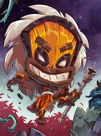 Kanniboul Sarbak [Krosmaster avec carte FR] - Krosmaster - OCCASION