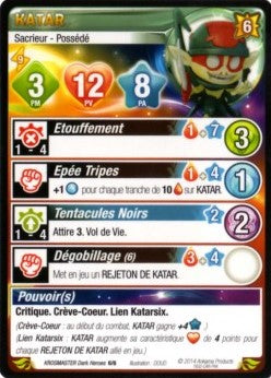 Katar [Krosmaster avec carte FR] - Krosmaster - OCCASION