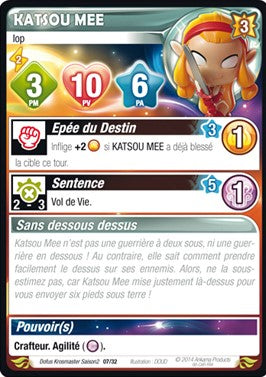 Katsou Mee [Krosmaster avec carte FR] - Krosmaster - OCCASION
