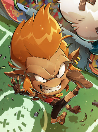 Khan Karkass [Krosmaster avec carte FR] - Krosmaster - OCCASION