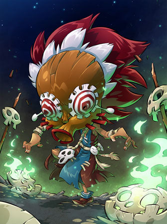 Kréol Panikon [Krosmaster avec carte FR] - Krosmaster - OCCASION