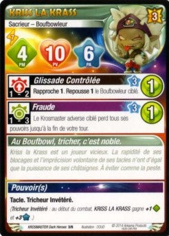 Kriss la Krass [Krosmaster avec carte FR] - Krosmaster - OCCASION