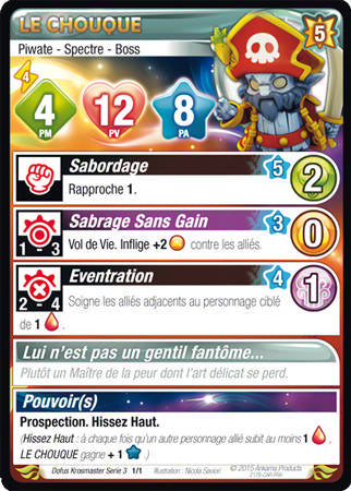 Le Chouque [Krosmaster avec carte FR] - Krosmaster - OCCASION