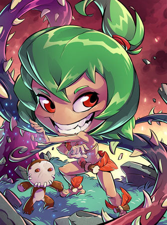 Liane Zolie [Krosmaster avec carte FR] - Krosmaster - OCCASION