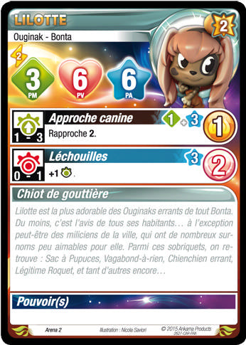 Lilotte [Krosmaster avec carte FR] - Krosmaster - OCCASION