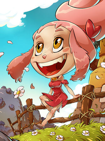 Lou [Krosmaster avec carte FR] - Krosmaster - OCCASION