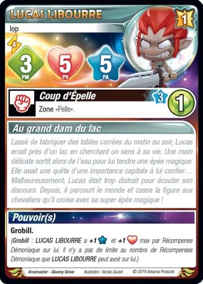 Lucas Libourre [Krosmaster avec carte FR] - Krosmaster - OCCASION