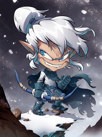 Luk Ylook [Krosmaster avec carte FR] - Krosmaster - OCCASION