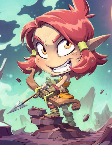 Lydia Vokin [Krosmaster avec carte FR] - Krosmaster - OCCASION