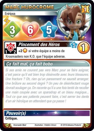 Marc Hurocrome [Krosmaster avec carte FR] - Krosmaster - OCCASION