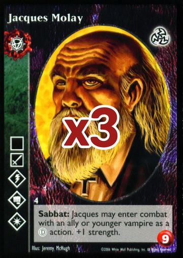 Jacques Molay [Third set] - VTES CCG