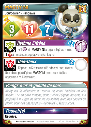 Marty Ni [Krosmaster avec carte FR]