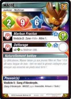 Masse [Krosmaster avec carte FR] - Krosmaster - OCCASION