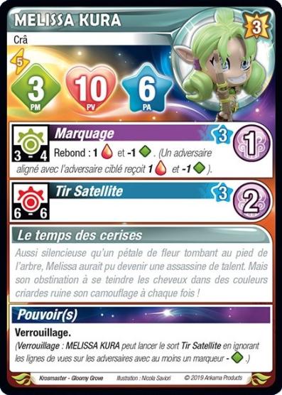 Mélissa Kura [Krosmaster avec carte FR] - Krosmaster - OCCASION