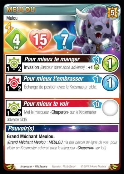 Meulou [Krosmaster avec carte FR] - Krosmaster - OCCASION