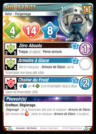 Missiz Frizz [Krosmaster avec carte IT] - Krosmaster - OCCASION