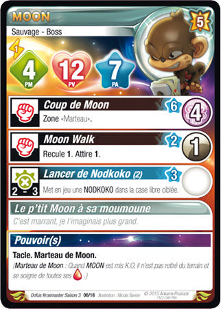 Moon [Krosmaster avec carte ES] - Krosmaster - OCCASION