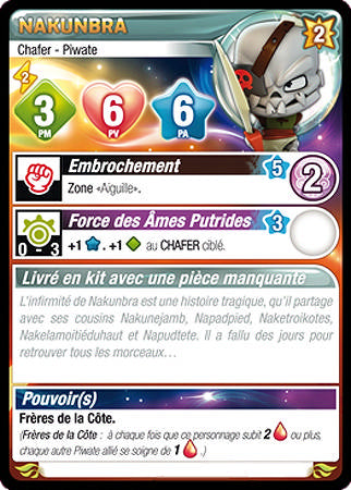 Nakunbra [Krosmaster avec carte FR] - Krosmaster - OCCASION