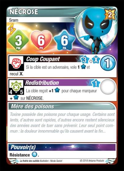Nécrose [Krosmaster avec carte FR] - Krosmaster - OCCASION