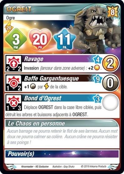 Ogrest [Krosmaster avec carte FR] - Krosmaster - OCCASION