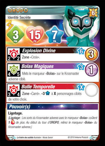 Oropo [Krosmaster avec carte EN] - Krosmaster - OCCASION