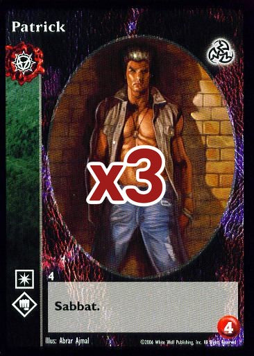 Patrick [Third set] - VTES CCG