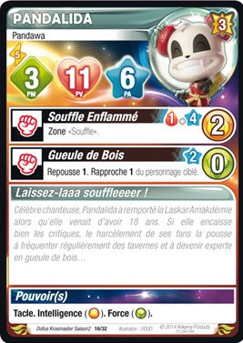 Pandalida [Krosmaster avec carte FR] - Krosmaster - OCCASION