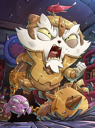 Papycha - Protecteur [Krosmaster avec carte FR] - Krosmaster - OCCASION