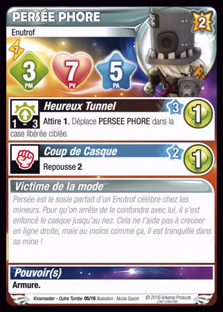 Persée Phore [Krosmaster avec carte FR] - Krosmaster - OCCASION